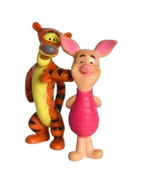 Disney Winnie The Pooh Tigger Piglet Mini 2" Figure Set Classic Characters Colle